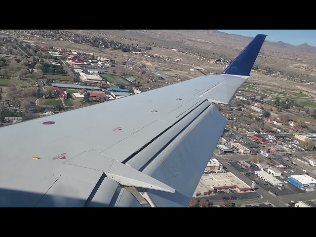 Delta Airlines landing in Elko Regional Airport