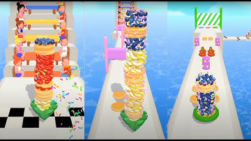 Pancake Run - All Levels Gameplay Android,ios (Levels 20-23)