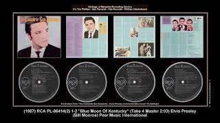 *(1987) RCA PL864142 1-2 &#39;&#39;Blue Moon Of Kentucky&#39;&#39; (Take 4 Master) Elvis Presley