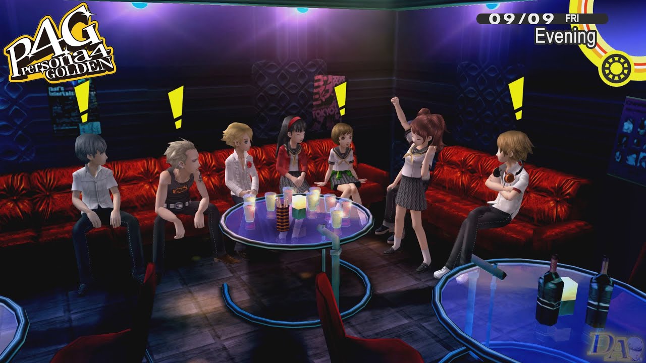 Persona 4 Golden (ПК) | Клубное мероприятие «Эскапады»