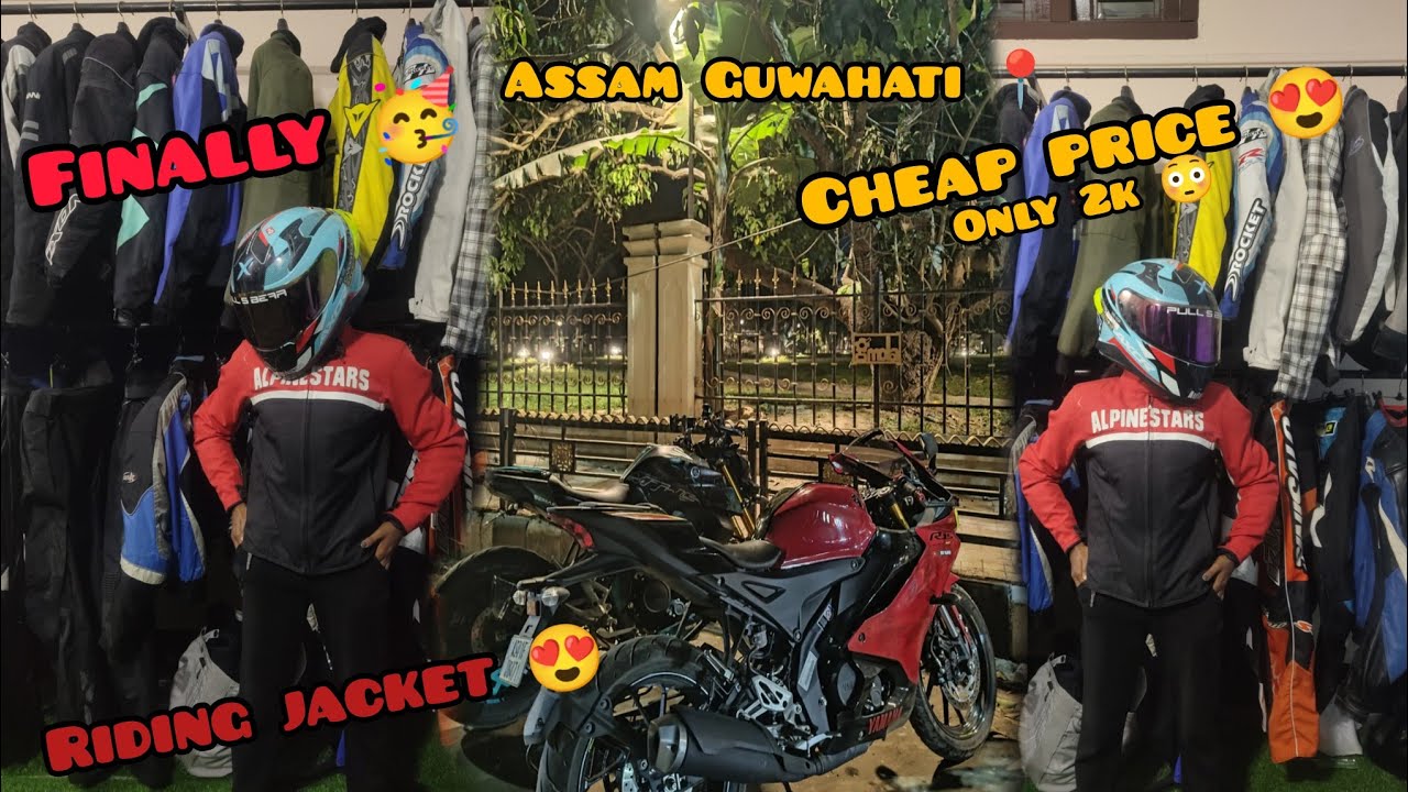 Riding jacket 2k me 😍 Cheap price in Guwahati📍//RR VLOGS @RiderReba