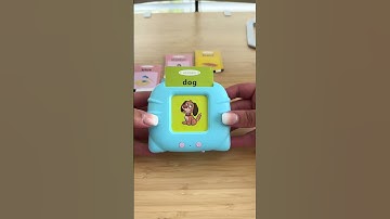Amazing Talking Flash Cards for Toddlers! #fok #learntotalk