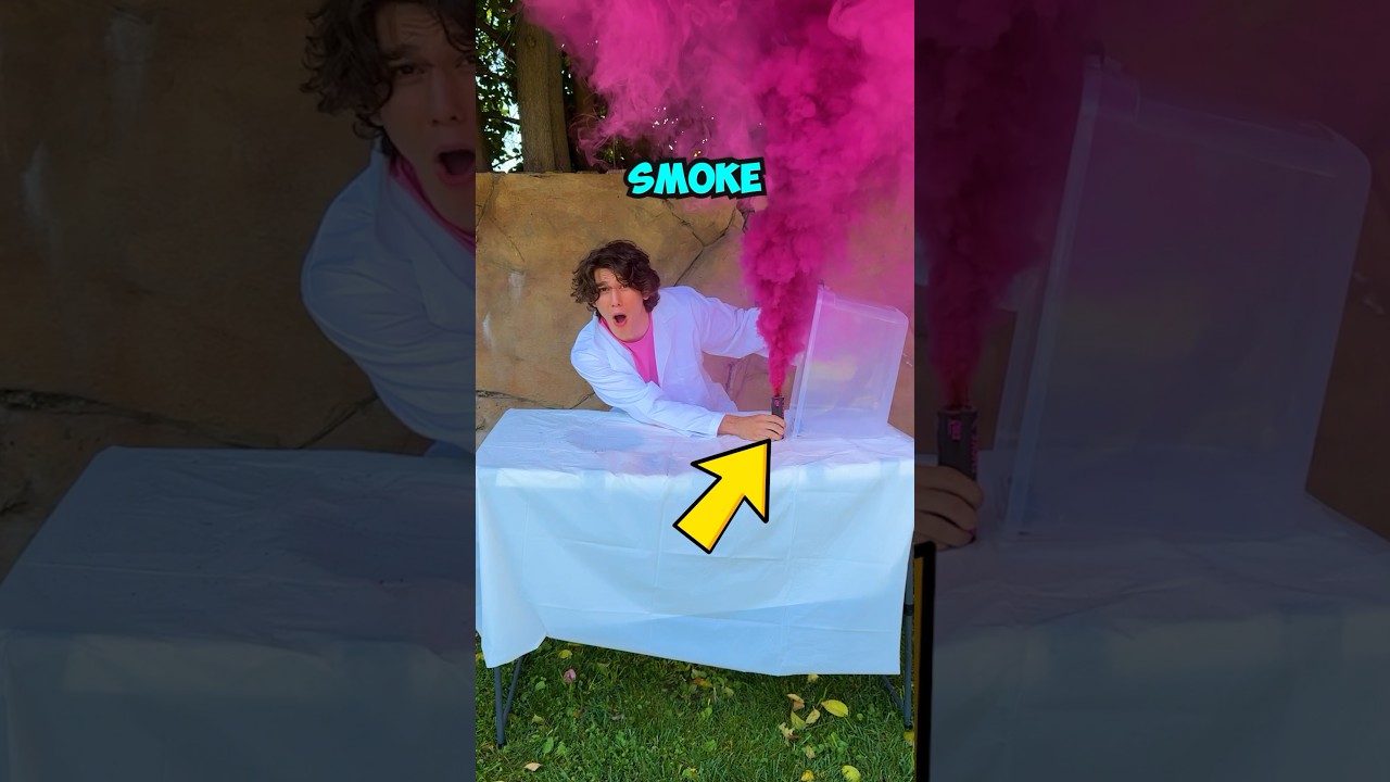 iPhone VS Smoke Bomb... (Watch To End) 😱 #shorts