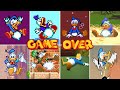 Evolution Of Donald Duck Death Animation &amp; Game Over (1991 - 2023)
