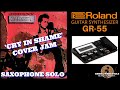 Roland GR-55 Guitar Synthesizer - &#39;Cry In Shame - Diesel&#39; Cover Jam Session (Revised Saxophone Solo)