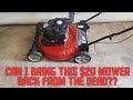 Carb cleaning on Yard Machines push mower.