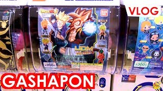 Vlog No Japão Gashapon E Game Center No Shopping Dragon Ball, Kamen Rider, Disney, Minions E Mais