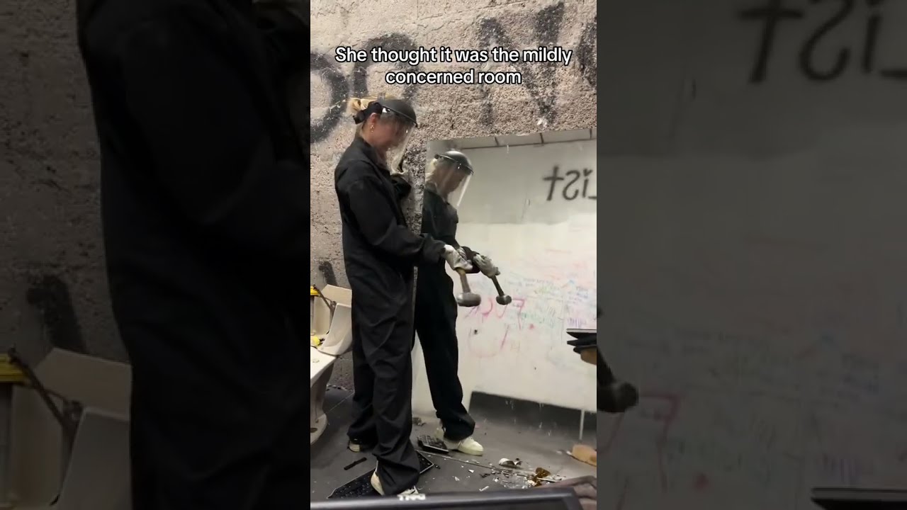 Canadians In A Rage Room Be Like 