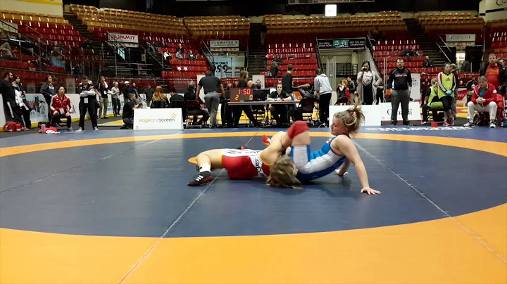 2016 Canadian Senior Championships: 63 kg Alison C...