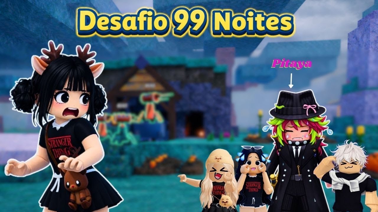 99 NOITES NA MINA ⛏️ – DESAFIO INSANO / COLAB @Pitaya