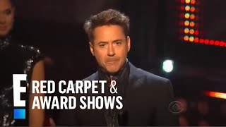 The People's Choice for Favorite Action Movie Star is Robert Downey, Jr. | E! People's Choice Awards