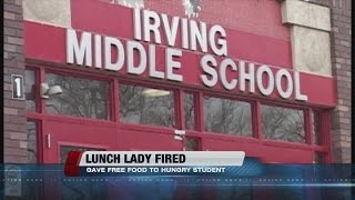 NOW TRENDING: Lunch lady fired because of free meal