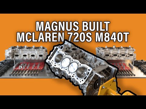 Mclaren 720S M840T Engine Build x Dyno Run