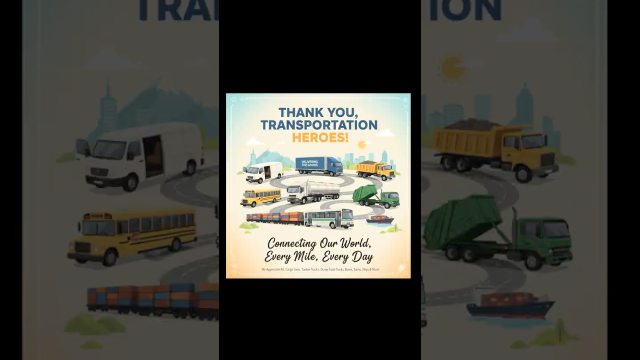 Transportation driver Appreciation post!!#transportation #otr #cdl #cargovanbusiness #courierlife  ￼