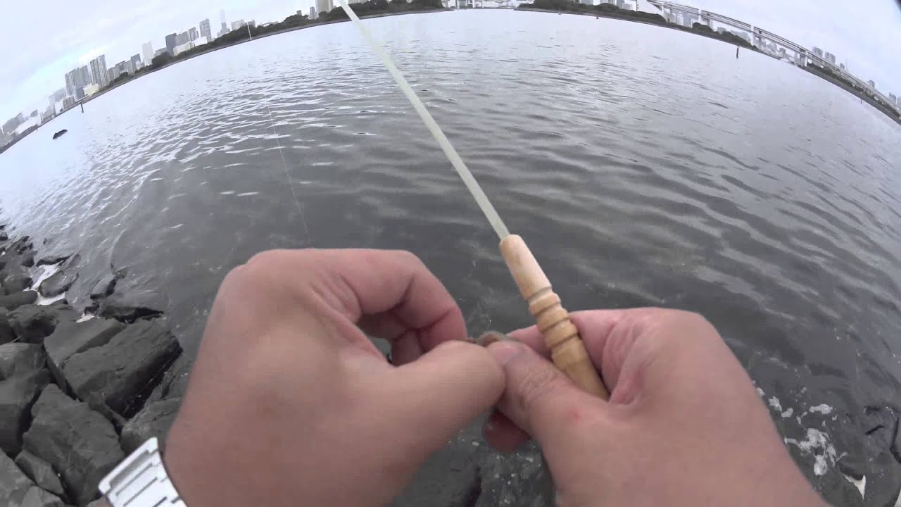 ハゼの穴釣りの仕掛けと釣り方