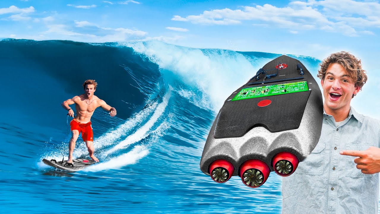 In-depth analysis of "Trying A JET POWERED Surfboard In Big Waves"