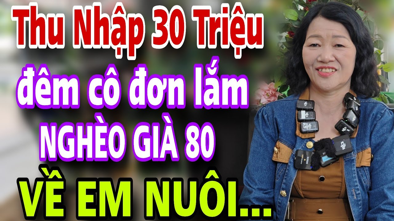 CHỊ XINH ĐẸP Đêm Cô Đơn Lắm NGHÈO GIÀ U80 Gọi Em Liền Đi Mấy Anh Ơi - kết nối yêu thương