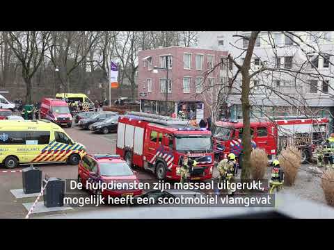 Dode bij brand in bejaardentehuis
