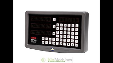 Digitale uitlezing Sino SDS6-2V en 3V