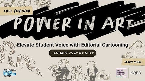 Power in Art: How to Elevate Student Voice with Editorial Cartooning