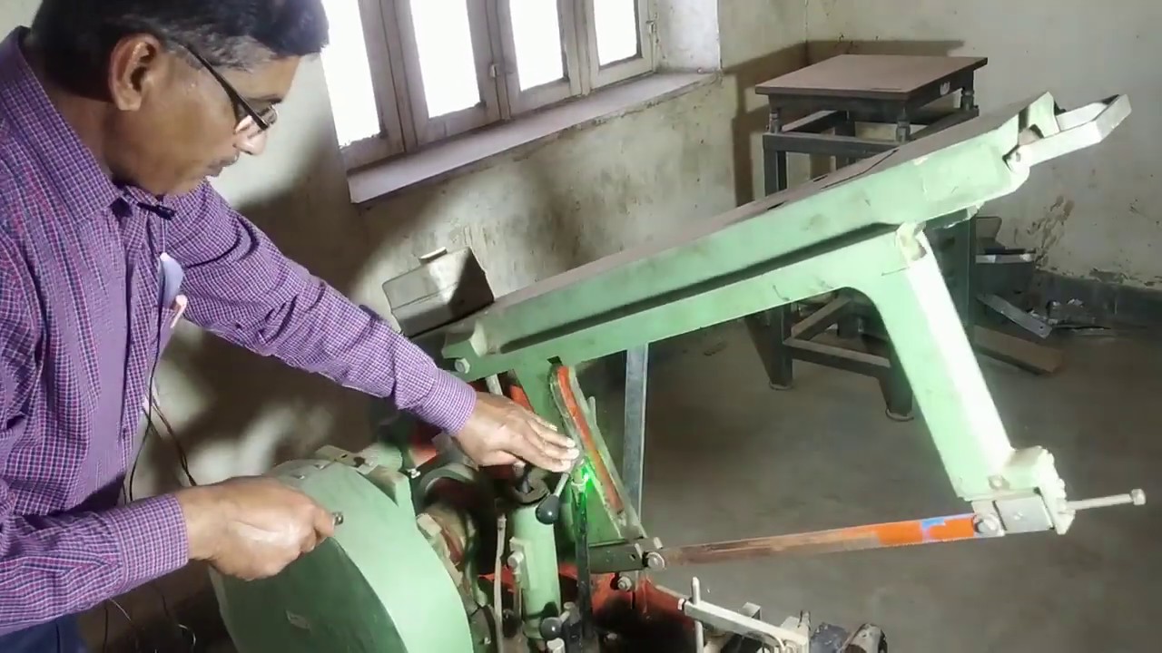 STUDY OF POWER HACKSAW MACHINE ME 302 PRACTICAL  By MUKESH JAIN GPC SIKAR