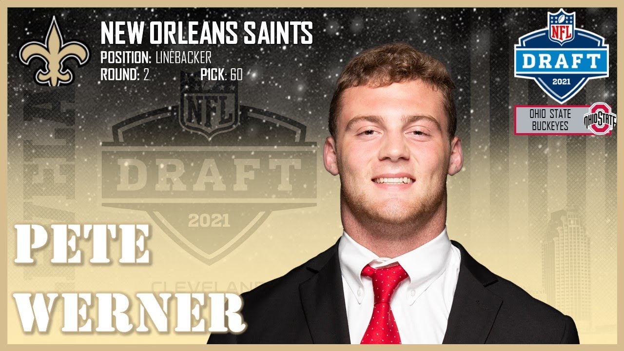 2021 NFL DRAFT: Pete Werner [New Orleans Saints] ᴴᴰ