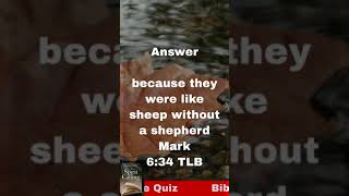 Bible Quiz On The Gospel Of Mark: How Well Do You Know Your Bible?"  #shorts screenshot 5