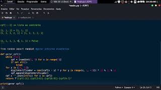 Gerador de CPF parte 2 | Python3 | Programação