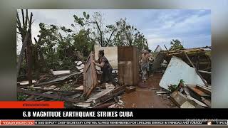 6.8 MAGNITUDE EARTHQUAKE STRIKES CUBA