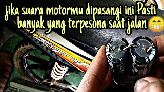 Bagaimana Jika Motor Bebek diubah suaranya seperti ini..? Pasti jadi primadona jalanan