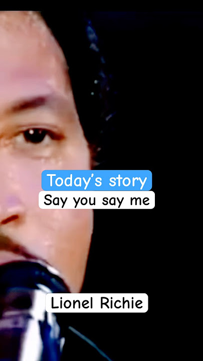 Say You Say Me ~ Lionel Richie #music  #oldies #shorts #lionelrichie #video