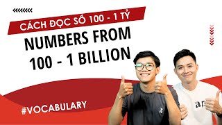 How to say numbers from 100 to 1,000,000,000 | Learn Southern Vietnamese With SVFF