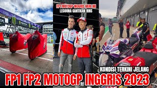 ⁣Kondisi Terkini Jelang FP1 MotoGP Inggris Hari ini - FP1 FP2 MotoGP Inggris 2023 Hari ini #BritishGP