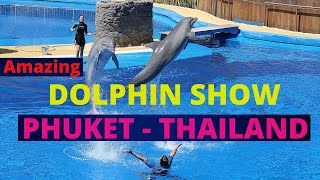 DOLPHIN SHOW PHUKET THAILAND / THAILAND DOLPHIN SHOW /THAILAND TOURISM / PHUKET ATRACTIONS/Travel