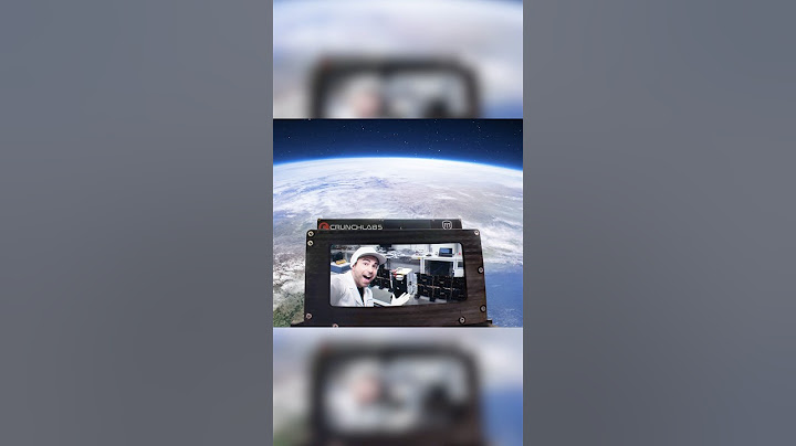 How to Take a Selfie From Space!