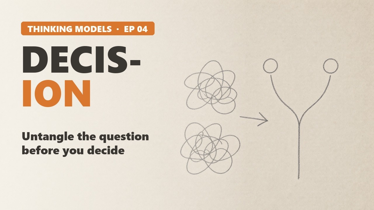 Decision Tree — How to Unravel a Tangle You Can't Decide - YouTube