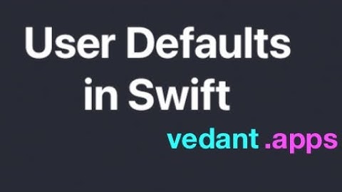 Storing, Showing, and Deleting Data in UserDefaults | Swift