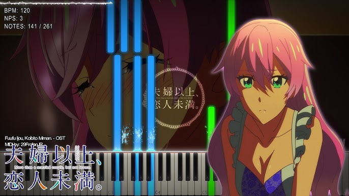 Playable MIDI / Synthesia Visual』 Mamahaha no Tsurego ga Motokano datta -  Uchiaketa Omoi 