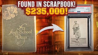 Attic Find Friday! 2nd-Year Babe Ruth Card Stored In Scrapbook For A Century Sells For $235,000!