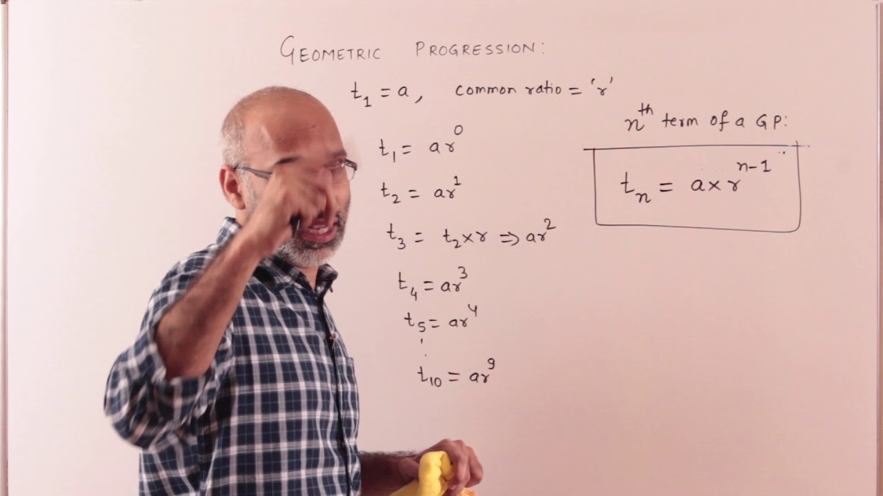 GP: Term of a GP - 1 - YouTube
