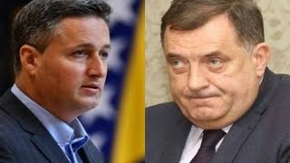 Bećirović spustio Dodiku: Bijesan si! Dodik podivljao: Bećirović umobolan si, dođi na Sokolac!