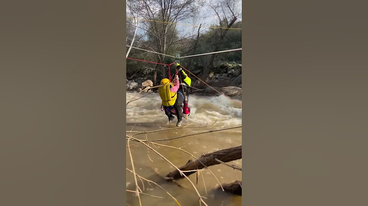 17 people, 1 dog rescued from raging flood in Tulare County, CA