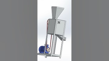 Solidworks Tutorial / How to make a Crusher machine ?