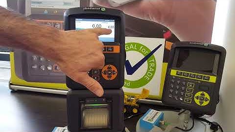 Loadsense Loader Scales LSX and LSM - Weighing and Adding Operation