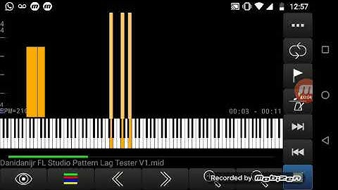 [MY BLACK MIDI] NO LAG - Danidanijr FL Studio Pattern Lag Tester V1 - 1.2 Million Notes - By: Me