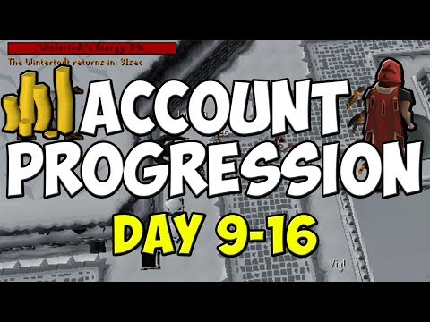 (OSRS) Account Progression - Day 9 - 16 | Crates