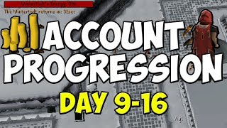 (OSRS) Account Progression - Day 9 - 16 | Crates