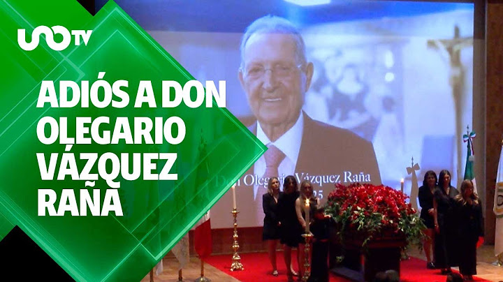 Familiares y amigos despiden al empresario Olegario Vázquez Raña
