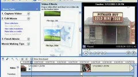 Using Windows Movie Maker 8 of 11