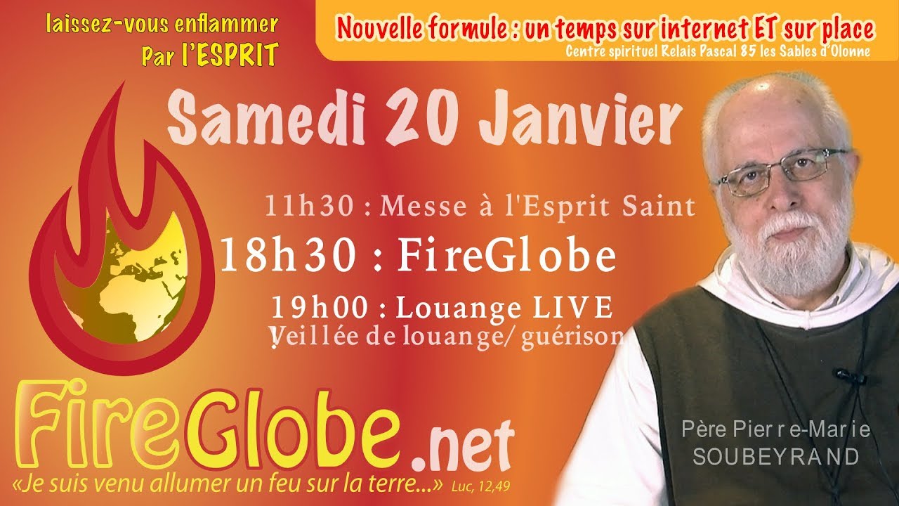 11h30 Messe votive à l'Esprit Saint YouTube